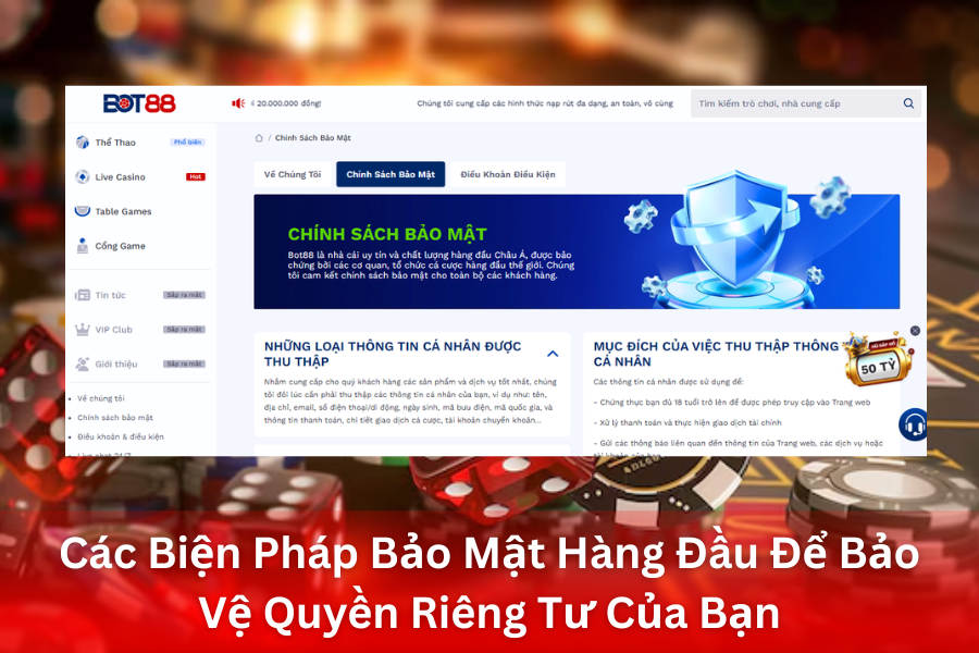 Các Biện Pháp Bảo Mật Hàng Đầu Để Bảo Vệ Quyền Riêng Tư Của Bạn
